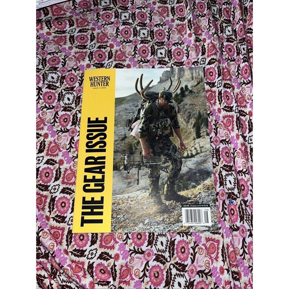Western Hunter Magazine Issue #4 The Gear Issue Summer 2026 New